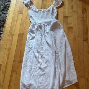 White Summery Maxi Dress